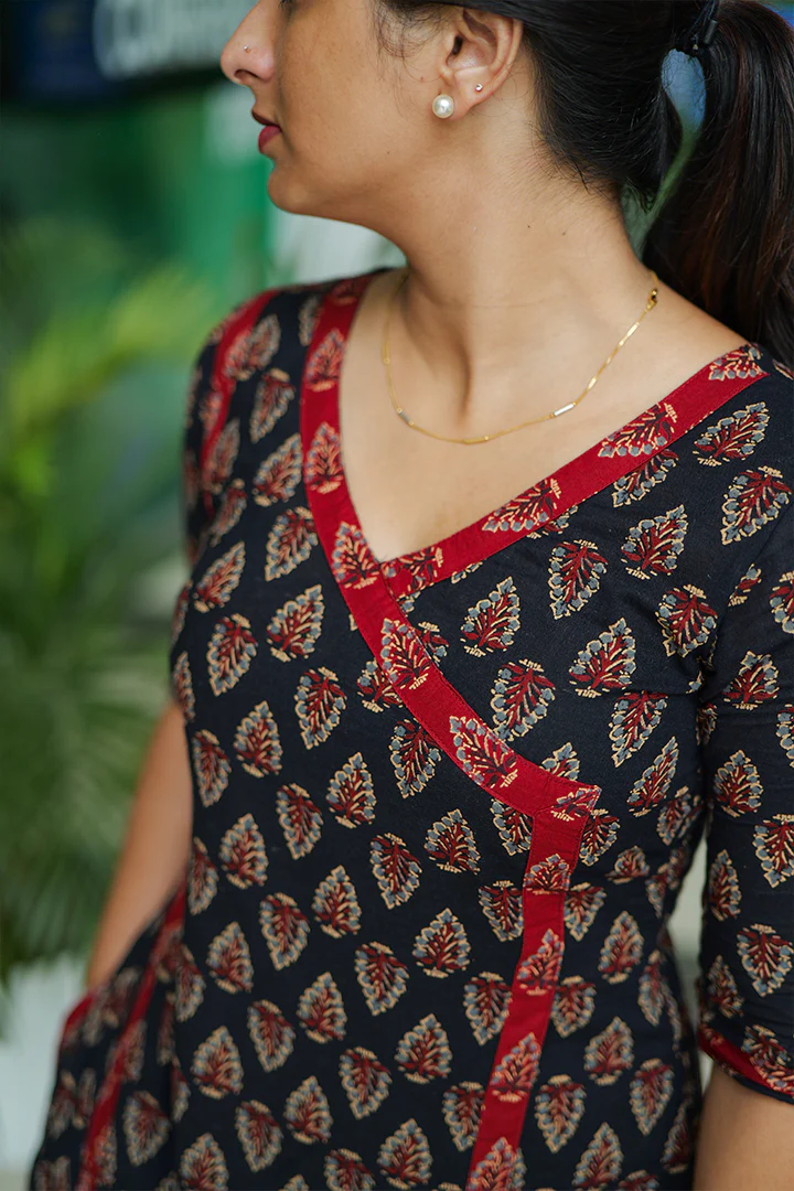 Avyablack(Kurti&bottom)(110925KD1) FD - Image 4