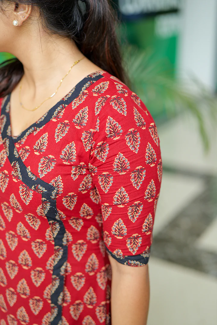 Avyared kurti&bottom(160925KD1) - Image 3