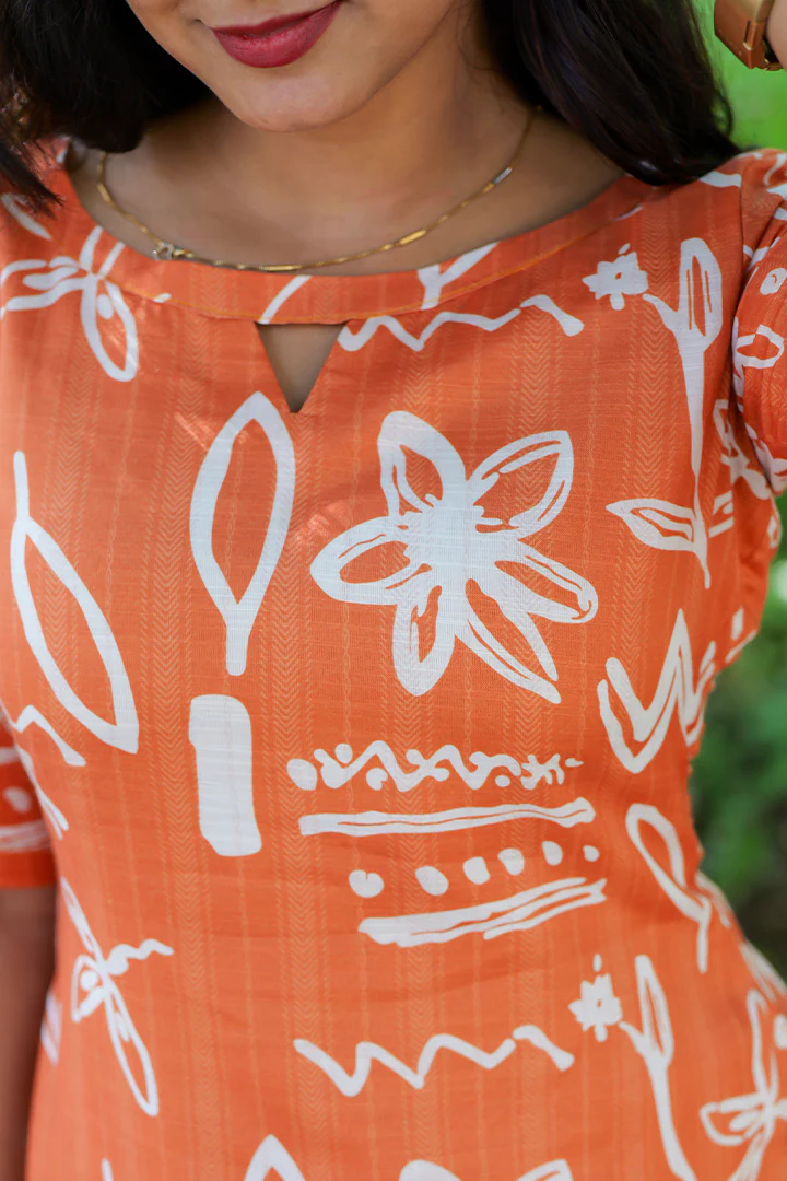 Saffron(Kurti&bottom)(130126KUL) FD - Image 3