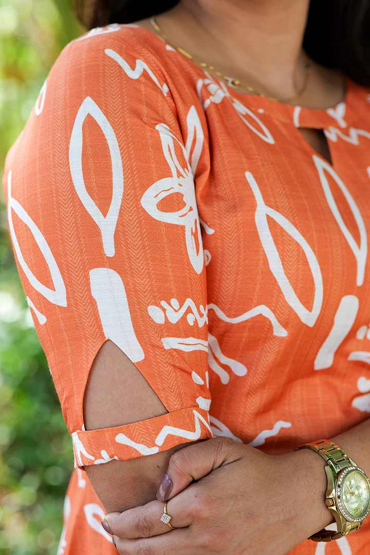 Saffron(Kurti&bottom)(130126KUL) FD - Image 5